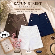 KATUN 3022 - Imported thick street cotton culottes, back elastic, LP 70-110, length 47