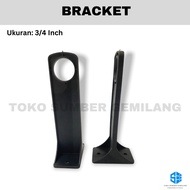 GANTUNGAN Middle Hanger Bracket / Wardrobe Clothes Hanger 3/ 4 Inch Bracket Wardrobe Bracket