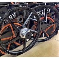 MAGIC BOY Y15 MS-533 SP500 DESIGN 120/140-17 CUSTOM SPORT RIM -BLACK