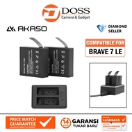 Akaso Battery Kit For Brave 7 LE (2 Battery + 1 Docking)