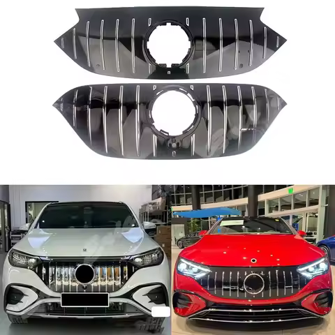 New Front Racing Facelift Grill Upper Bumper Grilles Fit For Mercedes-Benz V295 EQE350 EQE450 EQE500