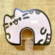 Cat House Wooden Cartoon House Hamster Decoration Dormice