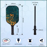 Professional Pickleball Paddle Glass Fiber Pickleball Paddle Racket Offensive Pickleball Paddle Glas