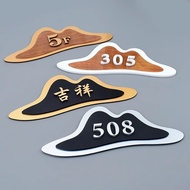 Hotel Box House Number Plate/High-End House Number Plate/Acrylic House Number Plate/Number Plate/Hot