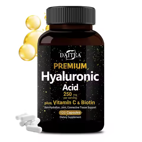 Hyaluronic Acid Supplement | Contains Vitamin C and Biotin, Skin Moisturizing, Maintain Joint Health