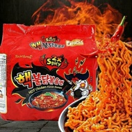 Samyang Super Spicy fire noodles 2X Spicy 140g Family (5pcs in a Pack)