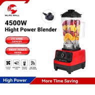 4500W 2L Blender Heavy Duty Mixer Electric Juicer Food Processor Ice Smoothies Crusher Blender Murah