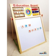 MULTIPURPOSES MAGNETIC PICTURES WRITE PLANK DOUBLE SIDED WHITE BOARD AND BLACK BOARD