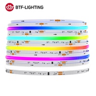 BTF-LIGHTING FCOB COB RGBW IC LED Strip 896LEDs/m Similar WS2814 IC  Addressable RA90 IP30 DC24V