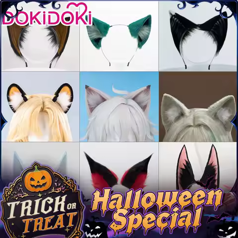 IN STOCK Xilonen Feixiao Von Lycaon Alastor Maomao Seth Tighnari Ears Cosplay DokiDoki Ears Cosplay 