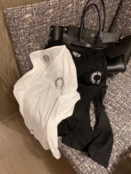 ORIGINAL 2026 Chrome Hearts Ch26 Summer New Crowe Sanskrit Sunscreen Tee Spice Girls Loose Long Slee