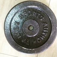 2x 30 pounds lbs metal dumbbell plates weight dumbell only