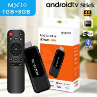 MX10 | MX10 F4 Android TV Stick Allwinner H313 con Wifi 24G 5G Wifi6 marca Dual 4GB 64GB 4K 3D HDR p