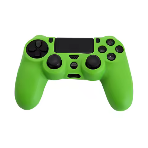 Silicone Rubber Soft Case Controller Skin Protector Cover Compatible with PlayStation 4 PS4 Controll