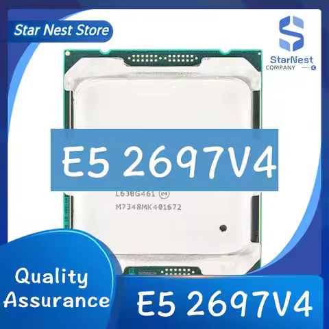 Excellent!! E5 2697 V4 CPU LGA 2011-3 Processore 18 Core 2.30GHz 145W SR2JV