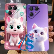 Softcase TECNO POVA 7 4G/5G/POVA 7 ULTRA 5G Latest 2025 Cat Motif - Cool Motif Case - Latest Case - 