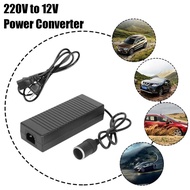 Lighter Converter 110V/ 220V to 12V 15A Power Adapter EU US UK Plug For Car Refrigerator Inflating P
