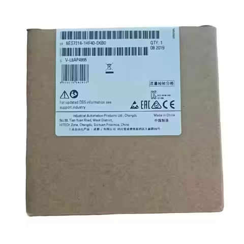 New Original SIMATIC S7- 1200 CPU1214 FC 6ES7214-1HF40-0XB0 PLC Programming Controller 6ES7 214-1HF4