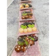 FRUIT MOTIF FRINGE HAIR CLIP