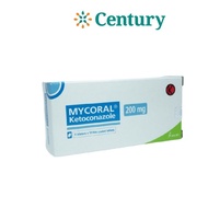 READY MYCORAL 200 MG 1 STRIP ISI 10 TABLET / KETOCONAZOLE / JAMUR KULIT/PANU ORIGINAL