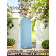 Outdoor Anti-corrosion Wooden Courtyard Fence, Small Gate Garden Fence, Small Courtyard Entrance Fen