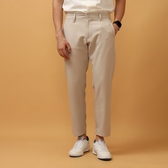 KAVIEL Cream Ankle Pants - Cream Ankle Pants