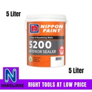 Nippon Paint 5200 Interior Sealer / Cat Undercoat Dinding Dalam Rumah - 5 Liter