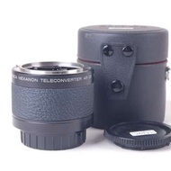 KONICA HEXANON Teleconverter 2X AR 帶皮桶#jp20173