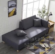 【包送貨】貴妃椅梳化床 COZ-0330 布藝沙發床 sofabed 日式榻榻米簡易小戶型單人雙人沙發
