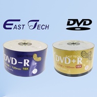 PEANUT BLANK DVD DVD-R / DVD+R DVDR DISC (50 PCS)