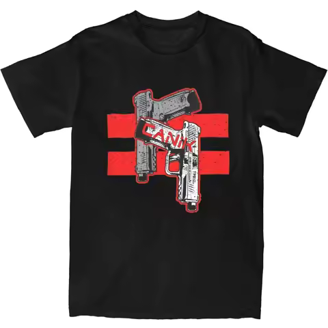 Canik TP-9 TP9 Gun T Shirt Short Sleeve Tops Summer Apparel for Men Women Pure Cotton Graphic Grey W