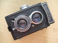 【AB的店】良上品日本製 Minoltaflex 75mm f3.5 6x6 120 中片幅雙眼底片相機