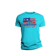 Design FLAG T-Shirt Baju Streetwear Baju Shirt Unisex Viral Malaysian 64th Independents Day FLAG Des