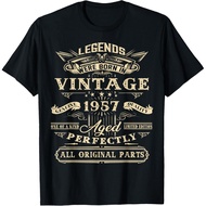 69th Anniversary Birthday Gift For 1957 Birth Legend Vintage T-Shirt 69 Years Old