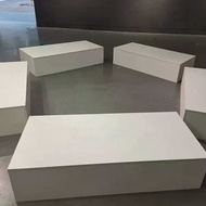 Wooden Platform Customized Exhibition Table Live Station Window Exhibition Table Flowing Water Table