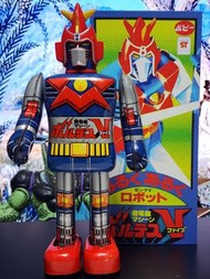 Popy Tin Robot Voltes V V型電磁俠行走鐵皮1977 Made in Japan