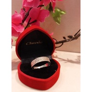 Original 375 White Gold/9k Ring 3 Layers