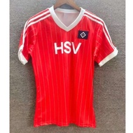 1983 HB Home Red Retro Short-Sleeve High-Quality Soccer Jersey S-XXL