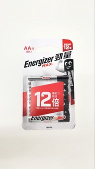 勁量 Energizer Max - 鹼性電池4粒裝