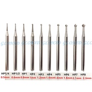 Dental Hard Alloy Drill Hard Alloy Drill Rotary Tool Round Rotary Burr Rotary Cone Tool
