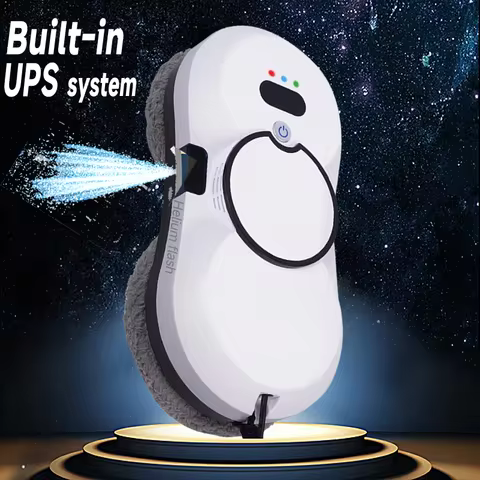 UPS System Robot Window Cleaner Vacuum Smart Home Appliance Auto Clean Glass Windows Washer Window W