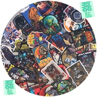 Star Wars 50 pcs Stickers Waterproof Sticker vinyl Laptop Stationery Luggage Matte Cool Water Bottle