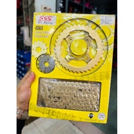SSS Chain Sprocket For Dream (14T - 36T - 106L - 9Li) Genuine SSS Malaysian Brand >>>>
