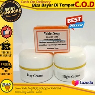 CREAM WALET JARING / WALET PINK JAMIN ASLI
