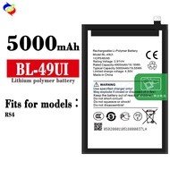 itel RS4 BL-49UI 5000mah Original Mobile Phone Li-ion Battery