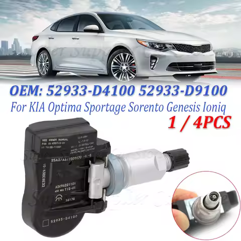 For KIA Optima Sportage Sorento Genesis Ioniq 2017-2019 New Tire Pressure Monitor Sensor TPMS 52933-