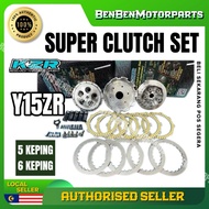 ORIGINAL KZR RACING HYPER SUPER CLUTCH COMPLETE SET Y15 ZR Y15ZR 5PLATE 6PLATE