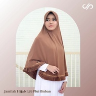 AMANAHPEDIASTORE JILBAB JAMILAH | L 95 PLUI BISBAN ORI JAMILAH HIJAB