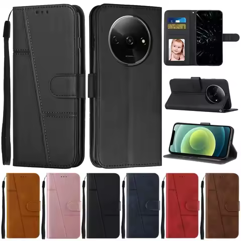 For Xiaomi Redmi A3 Pro Case Flip Book Cover on For Coque Xiomi Redmi A3 Pro Phone Case RedmiA3 A 3