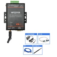 เซิร์ฟเวอร์อนุกรม HF2211A RS232 RS485 RS422กับ Wifi อีเทอร์เน็ตโมดูล Dtu การสื่อสารเครือข่ายอุตสาหกร
